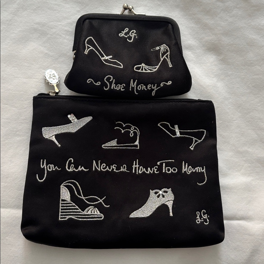 Lulu Guinness You Can Never Have Too Many Purse (Makeup bag & coin purse)